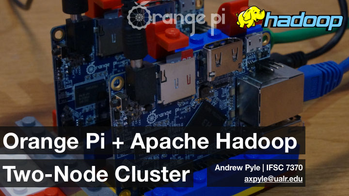 Orange Pi One Cluster