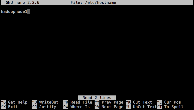 nano /etc/hostname